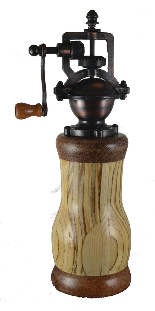 #2247 r  "Antique" Pepper Mill Recycled Plywood