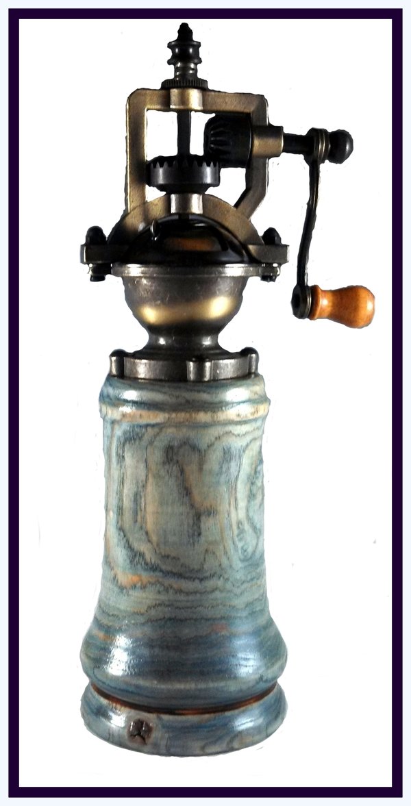#1289 "Antique" Pepper Mill Ash with Blue Stain
